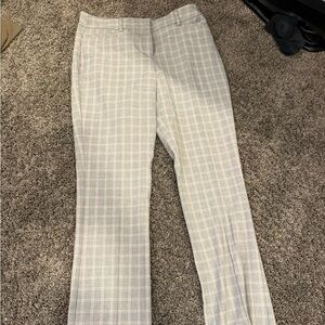 Express Light Gray and Pink dress pants